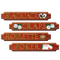 Casino Sign Cutouts